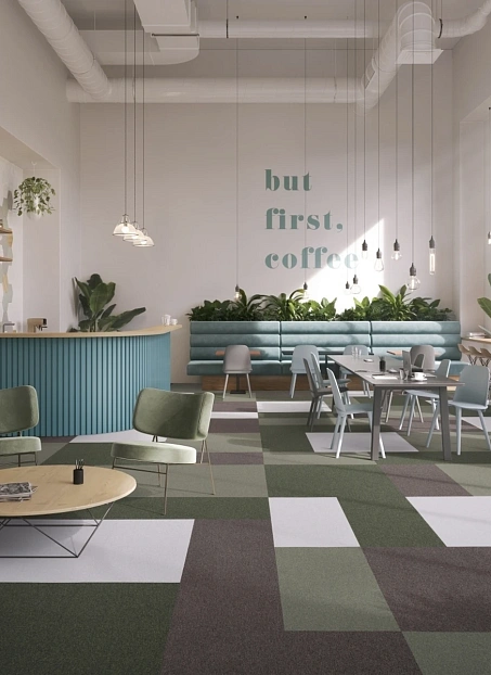 Ковровая плитка IVC Commercial ART INTERVENTION Creative spark 685