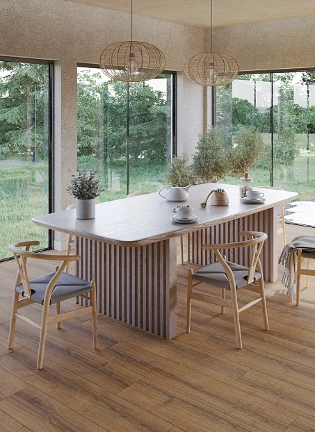 Ламинат Egger PRO Large 8-33 Aqua+ Дуб Шерман Коньяк Коричневый