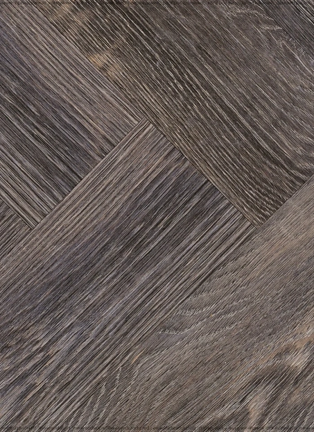 Виниловый ламинат (SPC) CronaFloor HERRINGBONE Дуб Бордо сторона L/R - 50/50>