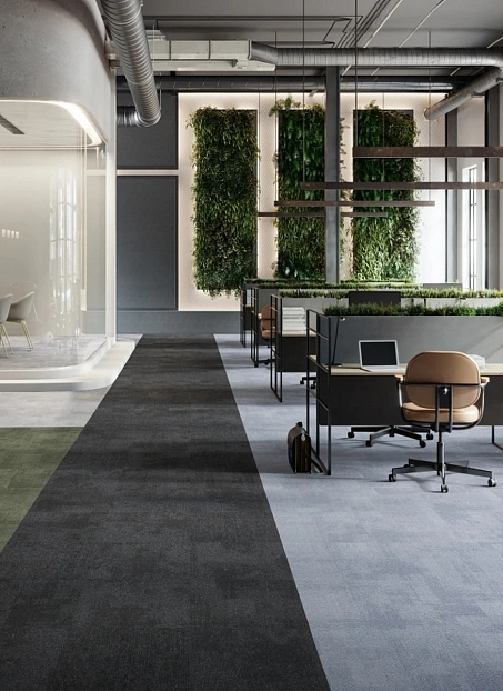 Ковровая плитка IVC Commercial RUDIMENTS Basalt 989