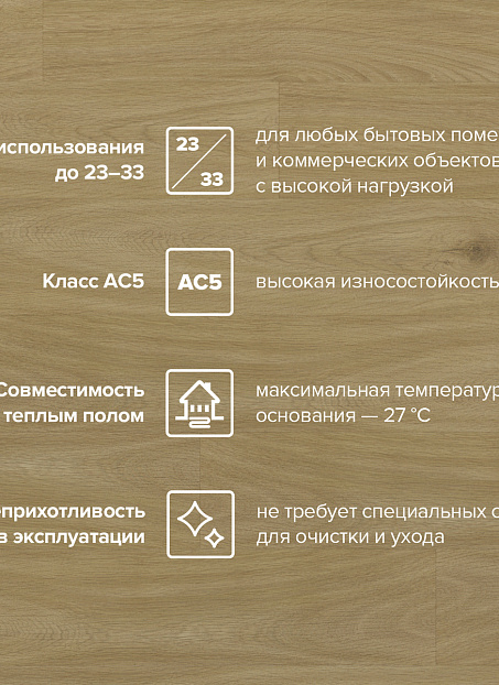 Ламинат Binyl PRO  Дуб Дартаньян