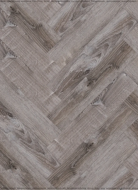 Виниловый ламинат (SPC) CronaFloor HERRINGBONE Дуб Тулон сторона L/R - 50/50