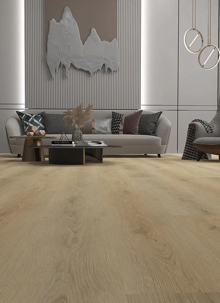 Виниловый ламинат (SPC) Куберпол РЕЗОНАНС KUBERWOOD Амбер