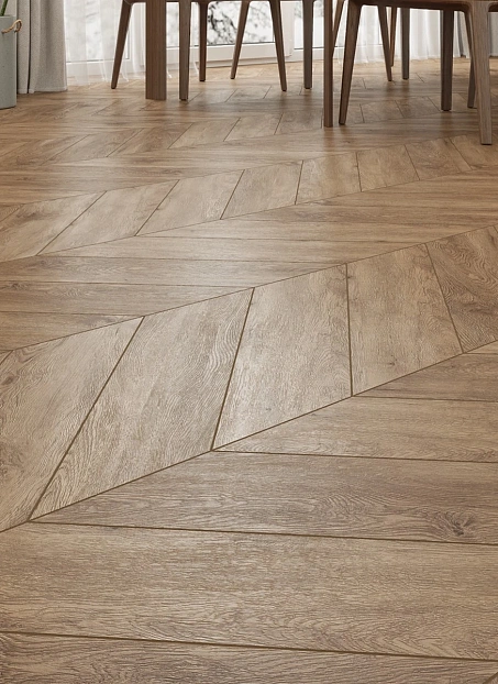 Кварц-винил (LVT) Alpine Floor CHEVRON Гевуина