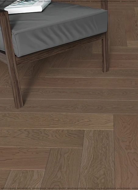 Инженерная доска Karelia DREAM HB Oak Santorini ROBUST 1S OIL MAT