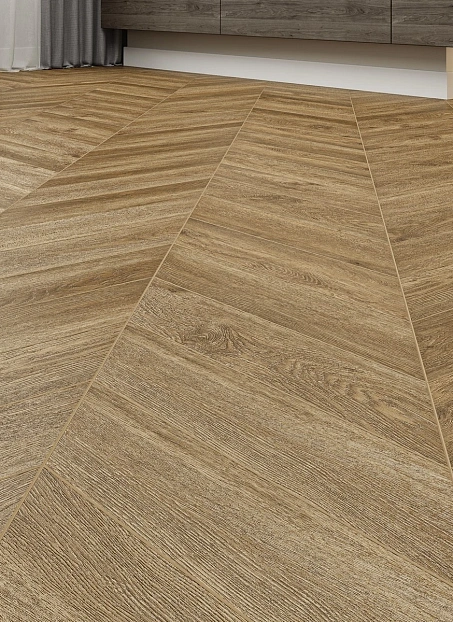 Кварц-винил (LVT) Alpine Floor CHEVRON Макадамия