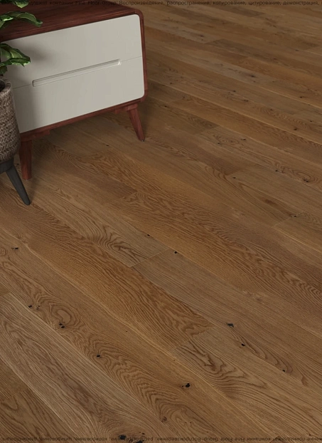 Паркетная доска Karelia ESSENCE Oak True COUNTRY 1S LAC MAT