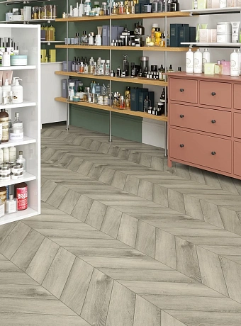 Виниловый ламинат (SPC) Alpine Floor CHEVRON  Дуб Исида