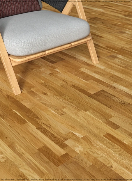 Паркетная доска Polarwood CLASSIC Oak Living ROBUST 3S LAC S.MAT