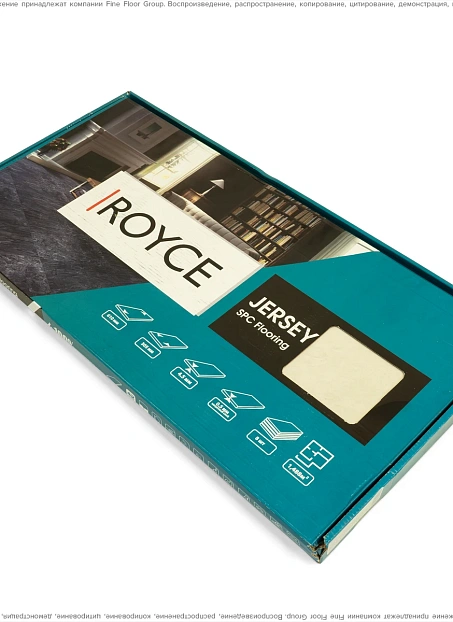 Виниловый ламинат (SPC) Royce JERSEY T Мрамор Верде