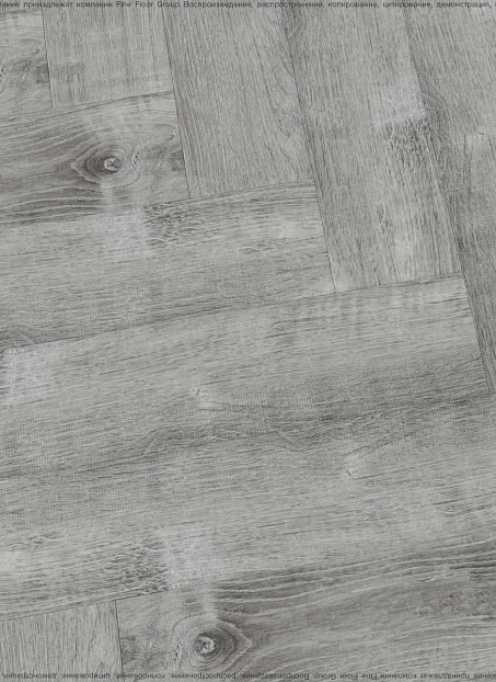 Виниловый ламинат (SPC) CronaFloor HERRINGBONE Дуб Страсбург сторона L/R - 50/50