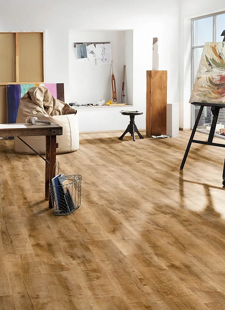 Ламинат Kronospan CASTELLO CLASSIC Дуб Вулкан Золотой