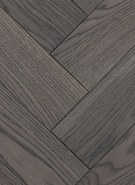 Инженерная доска Karelia HERRINGBONE Oak Chifon NATUR 1S OIL MAT