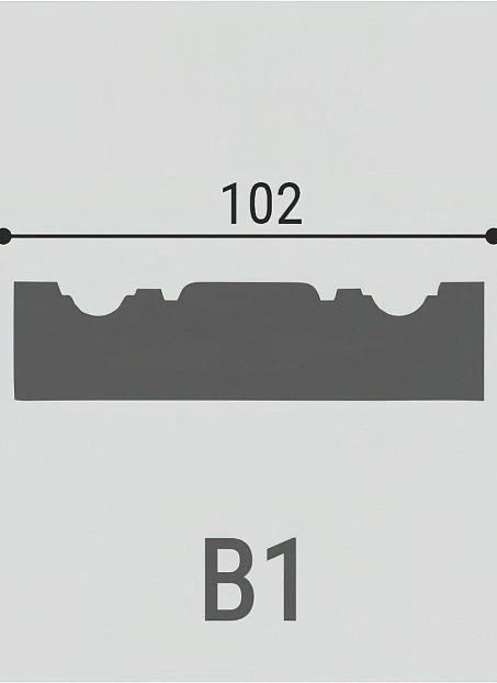 Вставка декоративная Bello Deco Б1