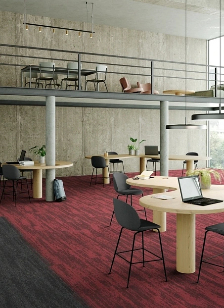 Ковровая плитка IVC Commercial RUDIMENTS Clay create 339