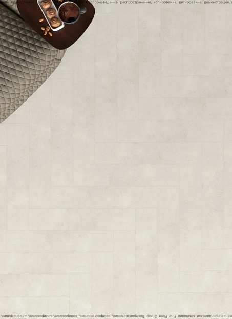 Виниловый ламинат (SPC) Dolce Flooring BOSCO Альберо Бьянко сторона A/B - 50/50