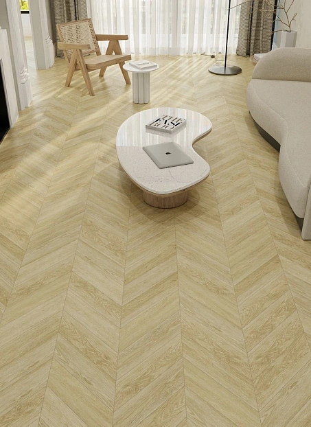 Виниловый ламинат (SPC) Alpine Floor CHEVRON Дуб Ваниль Селект