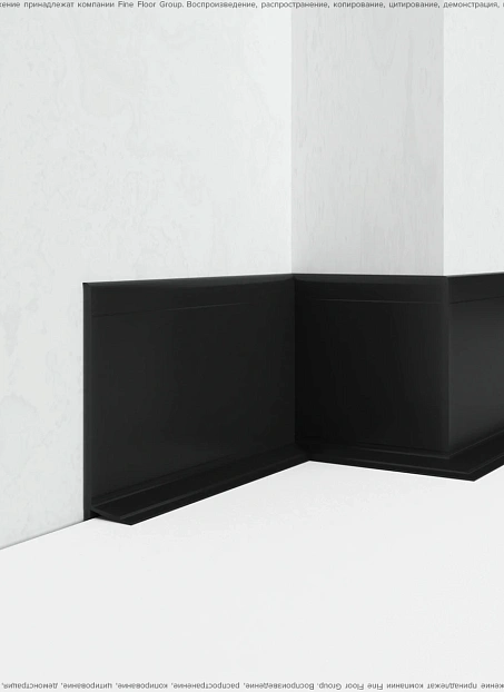 Плинтус напольный Dollken WL50 Black 0110