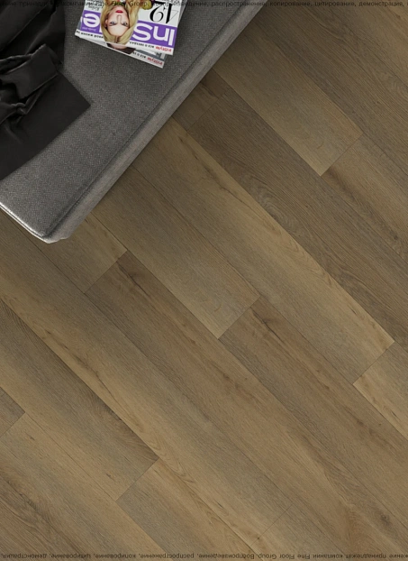 Виниловый ламинат (SPC) FloorBee PROJECT Дуб Апальта