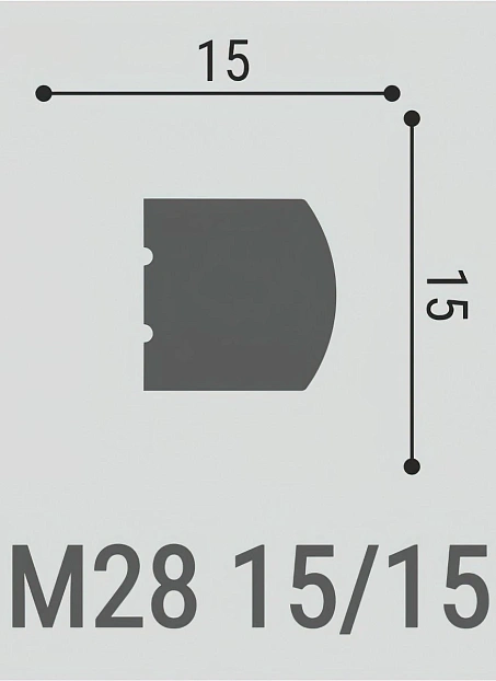 Молдинг Bello Deco XPS М28