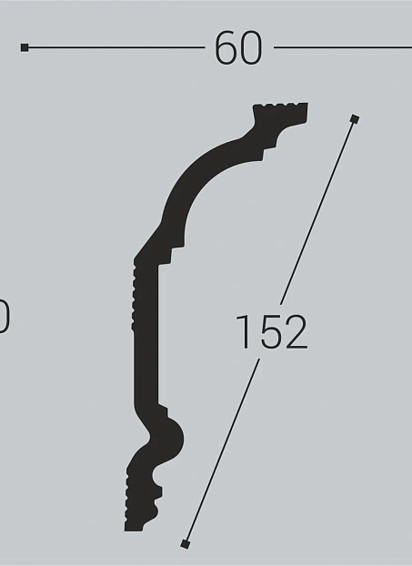 Карниз Bello Deco К2