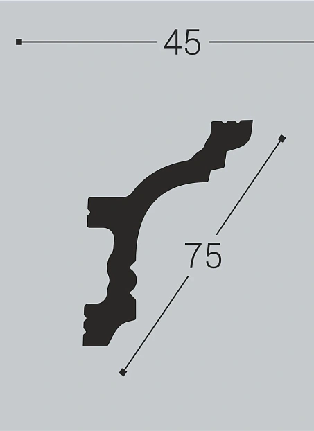 Карниз Bello Deco К9