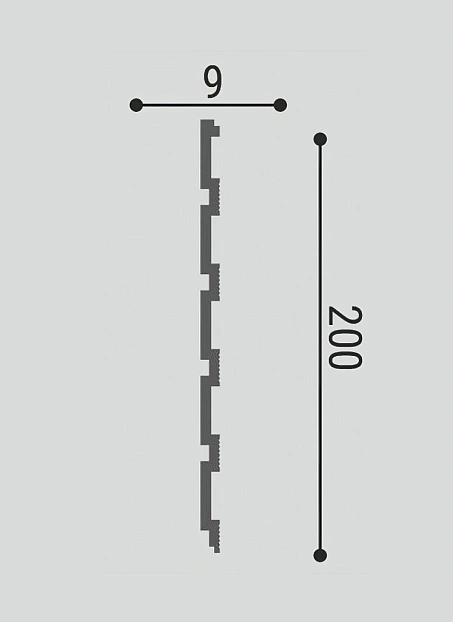 Стеновая панель (XPS) Bello Deco СП03-2.6