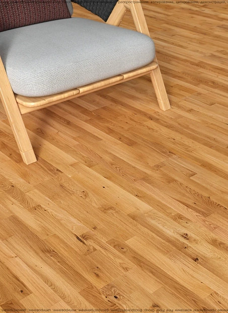 Паркетная доска Polarwood CLASSIC Oak Native Loc COUNTRY 3S LAC MAT