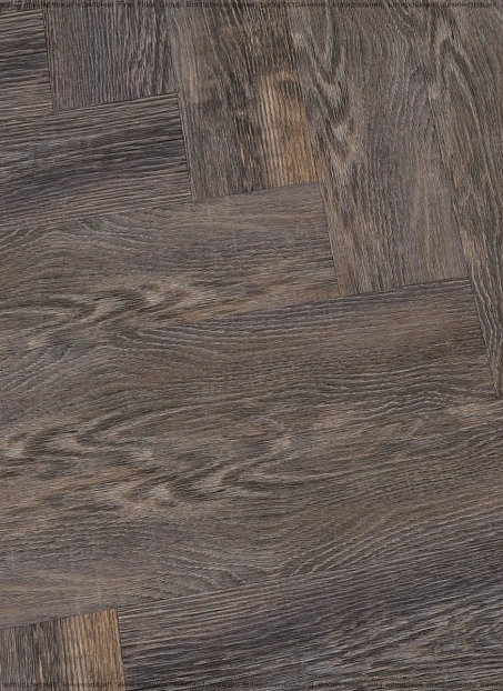 Виниловый ламинат (SPC) CronaFloor HERRINGBONE Дуб Бордо сторона L/R - 50/50