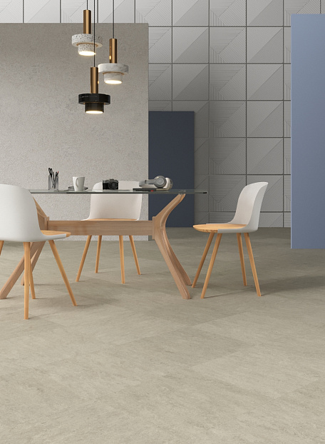 Линолеум модульный Marmoleum MODULAR MARBLED Concrete t3136 шириной  м