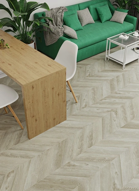 Кварц-винил (LVT) Alpine Floor CHEVRON Дуб Фантазия
