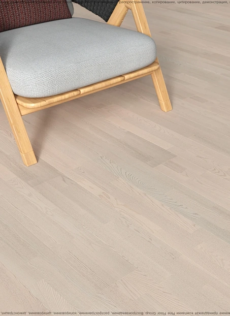 Паркетная доска Polarwood CLASSIC Ash Ricotta COUNTRY 3S LAC S.MAT