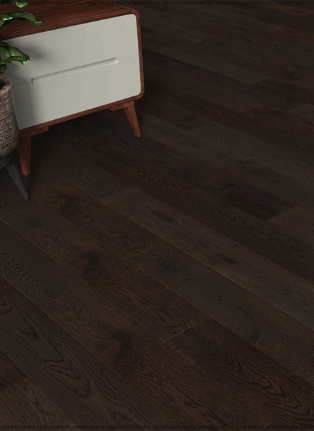 Паркетная доска Karelia ESSENCE Oak Cinder Dark COUNTRY 1S LAC MAT