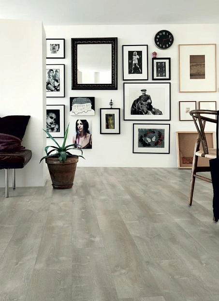 Кварц-винил (LVT) Pergo OPTIMUM CLICK Дуб Речной Серый>