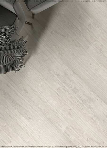 Ламинат Swiss Krono ECOLOGIK  Дуб Вайвлесс Белый