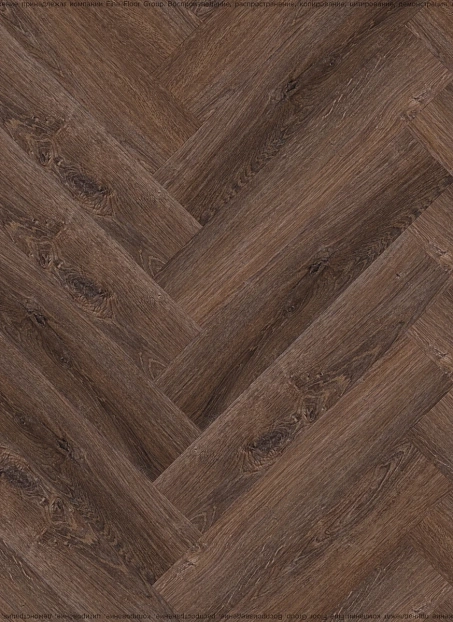 Виниловый ламинат (SPC) CronaFloor HERRINGBONE Дуб Тулуза сторона L/R - 50/50