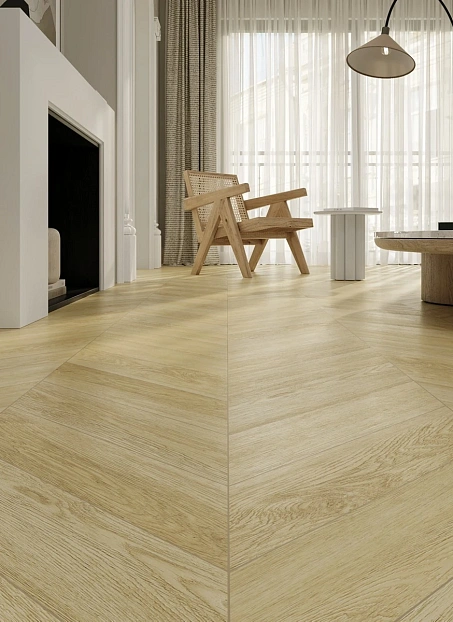 Виниловый ламинат (SPC) Alpine Floor CHEVRON Дуб Ваниль Селект