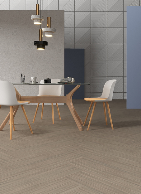Линолеум модульный Marmoleum MODULAR TEXTURA Trace of Nature te3573 шириной м