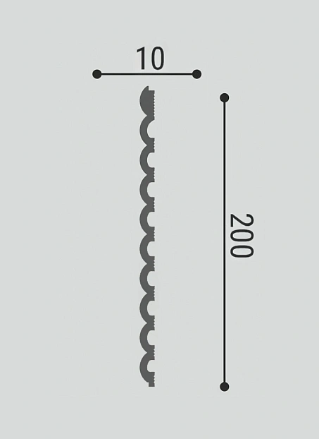 Стеновая панель (XPS) Bello Deco СП09-2.6
