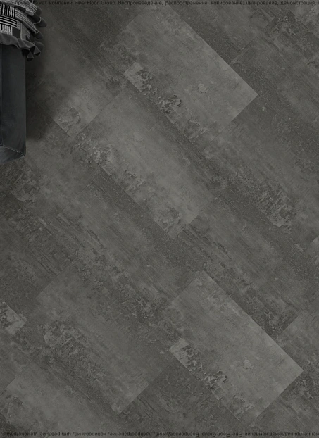 Виниловый ламинат (SPC) Alta Step ARRIBA Гранит Тёмный