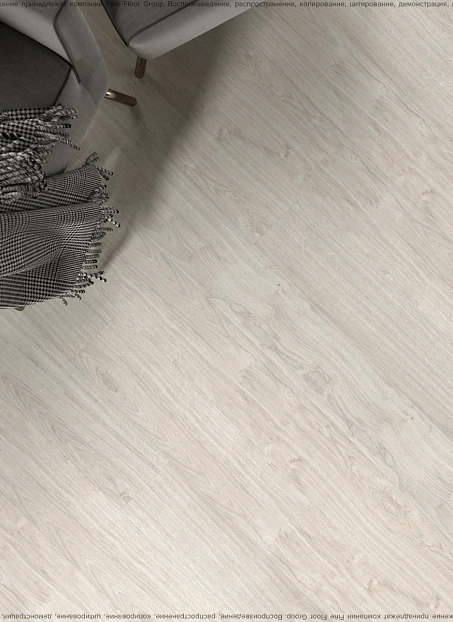 Ламинат Swiss Krono ECOLOGIK Дуб Вайвлесс Белый