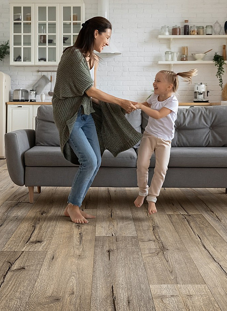 Линолеум рулонный IVC Home GREENLINE Grand Oak 844 шириной 3.5 м