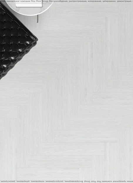 Виниловый ламинат (SPC) CronaFloor HERRINGBONE Дуб Нант сторона L/R - 50/50