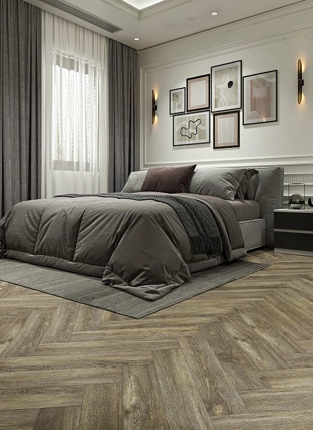 Виниловый ламинат (SPC) Alpine Floor LIGHT PARQUET Венге Грей