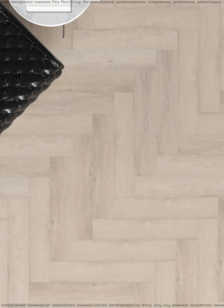 Виниловый ламинат (SPC) CronaFloor HERRINGBONE Дуб Дижон сторона L/R - 50/50