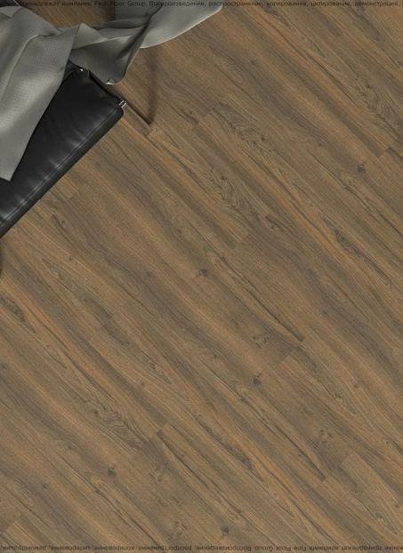 Ламинат Eversense CLASSIC Дуб Лаваредо Коричневый