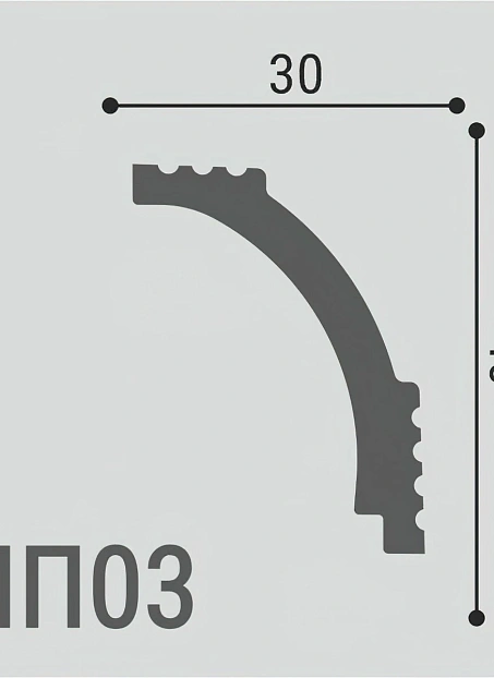 Карниз Де-Багет ПП03