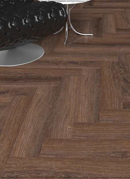 Виниловый ламинат (SPC) CronaFloor HERRINGBONE Дуб Тулуза сторона L/R - 50/50