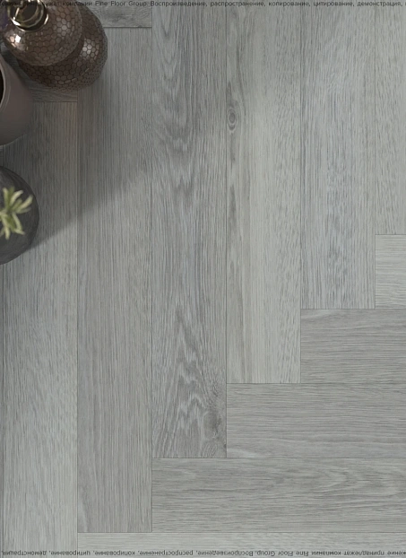 Виниловый ламинат (SPC) Respect Дуб Дымчатый