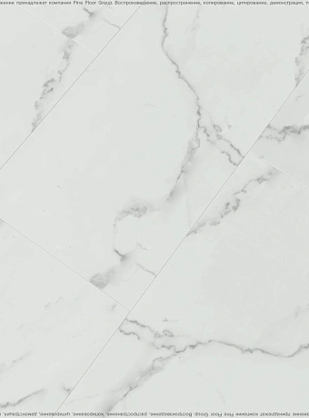Виниловый ламинат (SPC) Dolce Flooring PIETRA Мрамор Бьянко